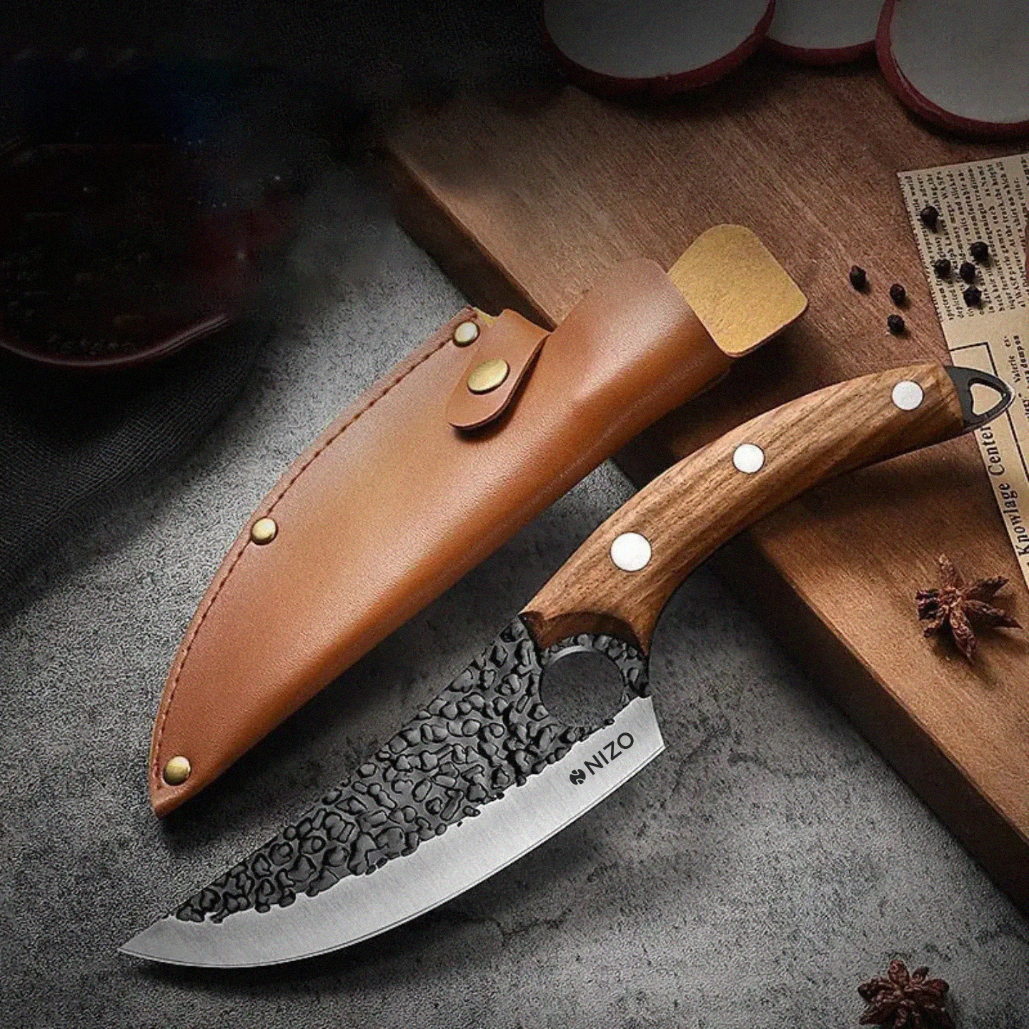 Nizo Japan – nerūsējošā tērauda nazis